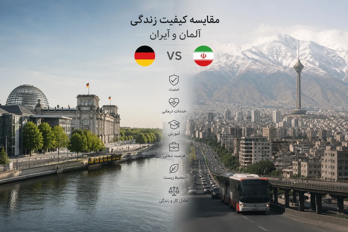 زندگی در آلمان بهتره یا ایران؟ مزایا و معایب+نظرات ایرانیان
